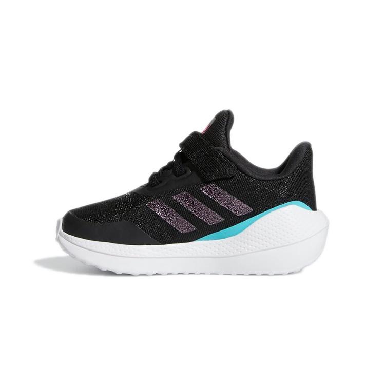 (TD) adidas EQ21 Run Shoes  Black White Shock Pink  Baby H01879 EU 21