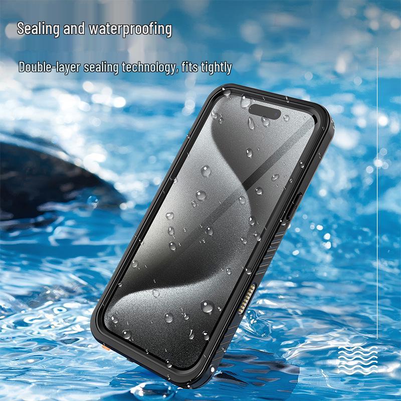 iPhone 16 Pro Max Waterproof & Shockproof Red Pepper Case