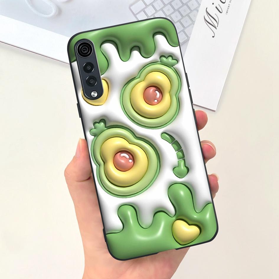 For LG Velvet Case LG Velvet 5G Cover LMG910EMW Shockproof Silicone Fashion Painted Soft Funda For LGVelvet 5G UW LM-G900V Coque