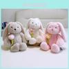 Plush Rabbit Toy For Kids Flower Decoration For Girls And Toddlers