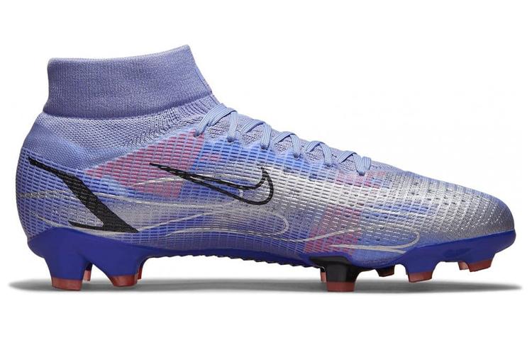 Nike Mercurial Superfly 8 Fg Kylian Mbappe Flammen Lila Sohle DJ3977-506