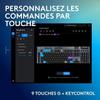 Clavier gamer - sans fil - logitech g - g915 tkl x - azerty - switch linear - noir
