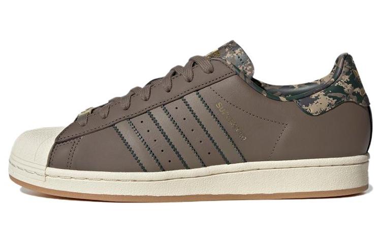 Adidas Originals Superstar Shoes  Blanch Brown Cream White  ID4682 42