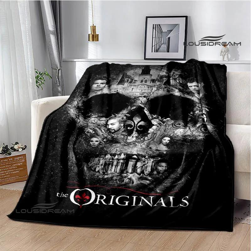 Die Originale Klaus Mikaelson bedruckte Decken Warme Flanelldecken Weiche und bequeme Bettwäsche Geburtstagsgeschenk