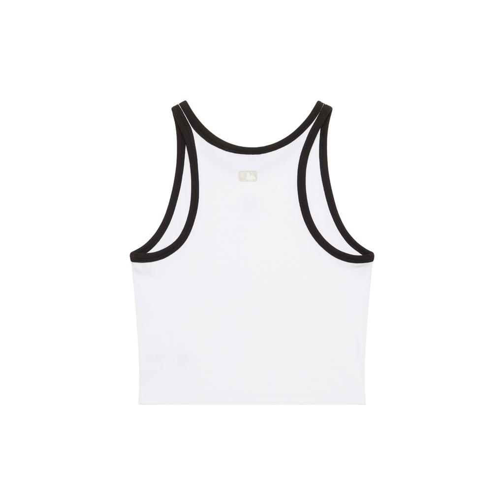 New MLB SS24 Tank Tops Women's Ecru 3FTKB0443-50WHS