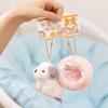 beloved doghouse backpack pendant filled with plush toys, cartoon anime, cute children's birthday gifts, and fun doll