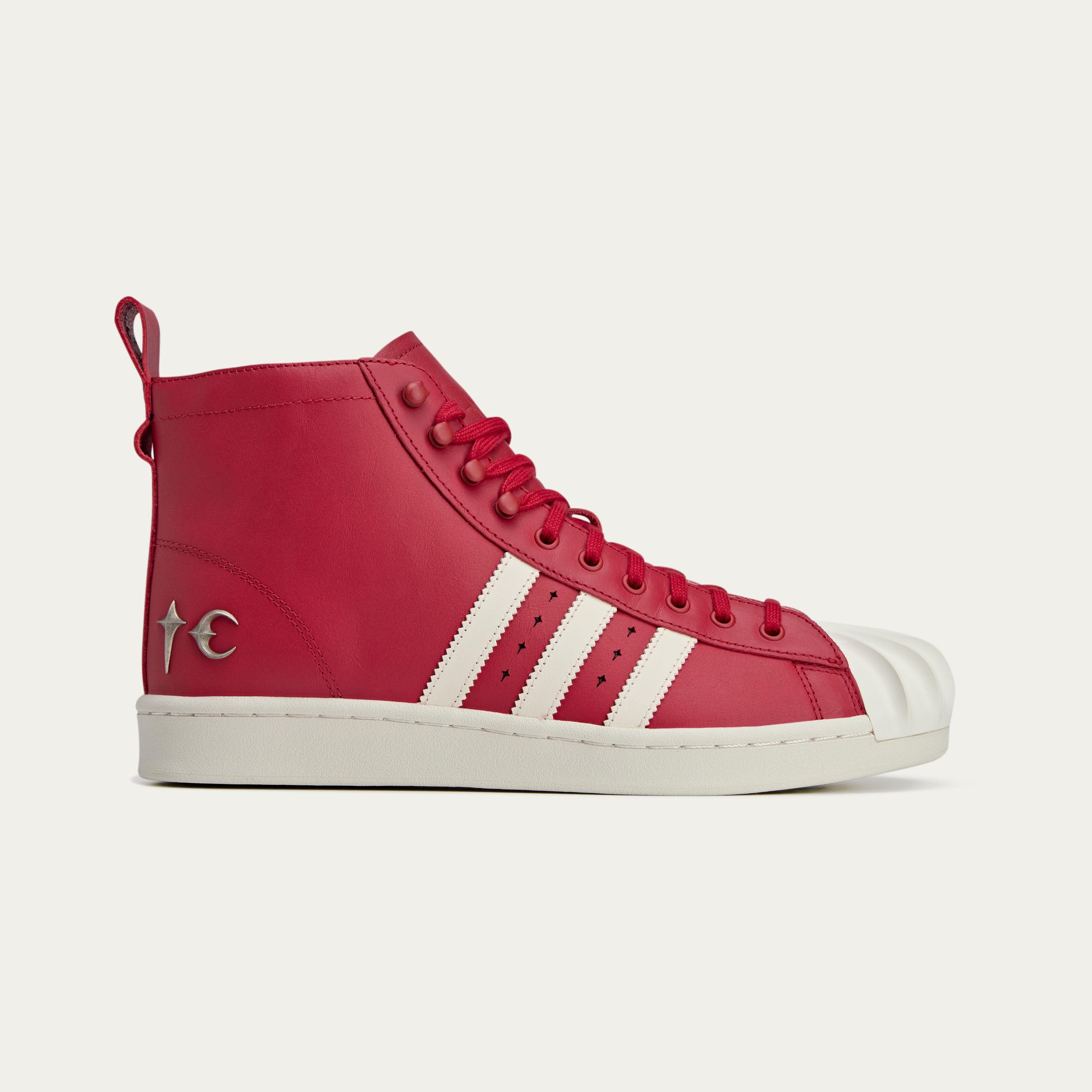 adidas Superstar Boot Thug Club Red White 40