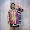 2025 Autumn/Winter Women's Imitation Mink Velvet Hooded Sweatshirt - Thick, Versatile, Soft, with Hot Drilling Design.