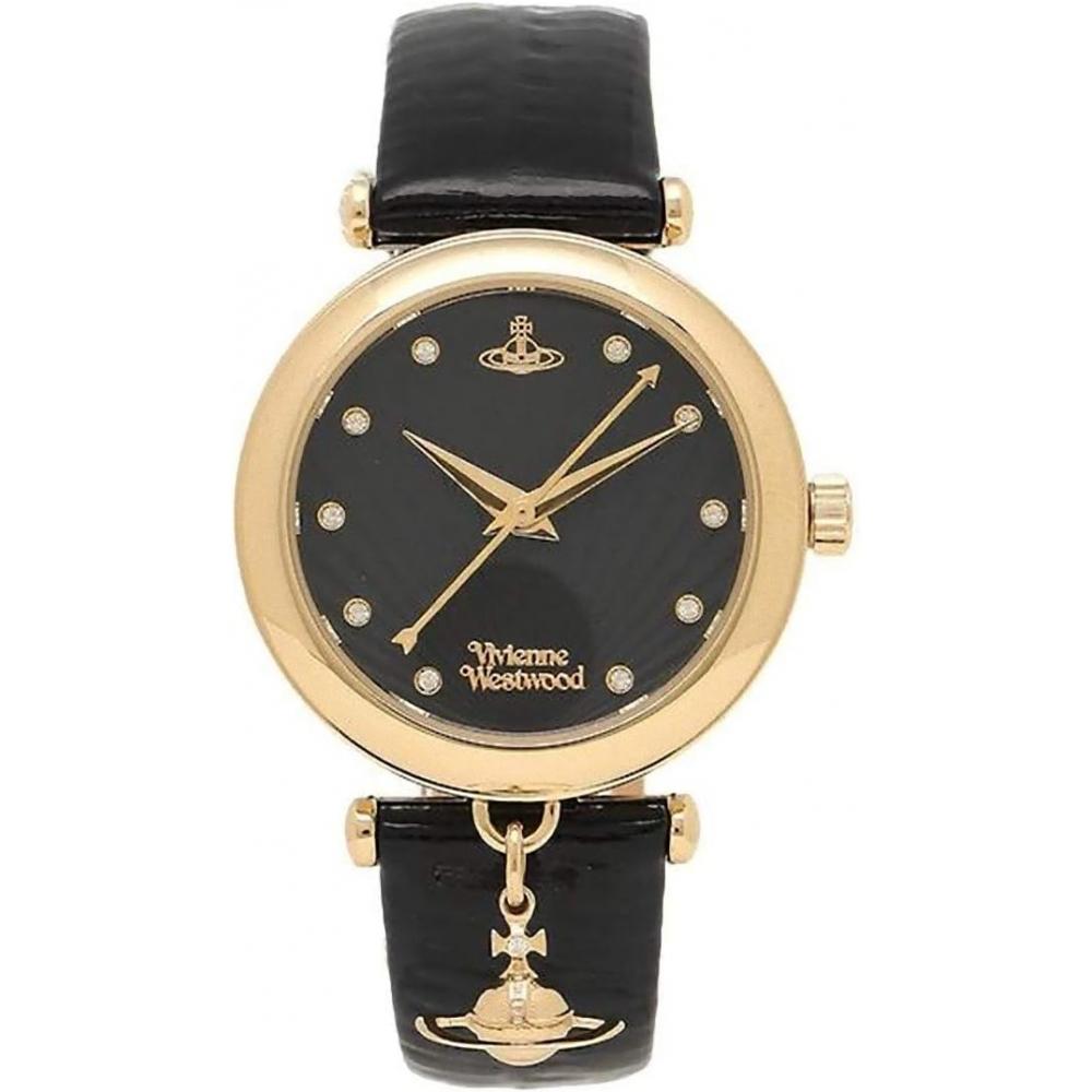 

[Vivienne Westwood] Часы женские Vivienne Westwood VV108BKBK TRAFALGAR Часы черные [Параллельный импортный продукт]