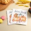 20Pcs/pack Thanksgiving Pumpkin Tissue Two Layer Printed Handkerchief Party Decoration Table Dinner Paper