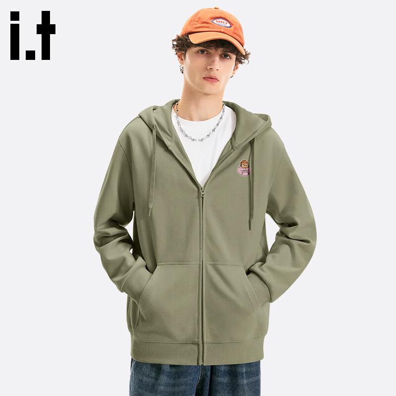 Fingercroxx Herren Locker Geschnittene Kapuzen-Strickjacke