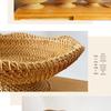 Hand-Woven Rattan Elevated Fruit and Snack Bowl