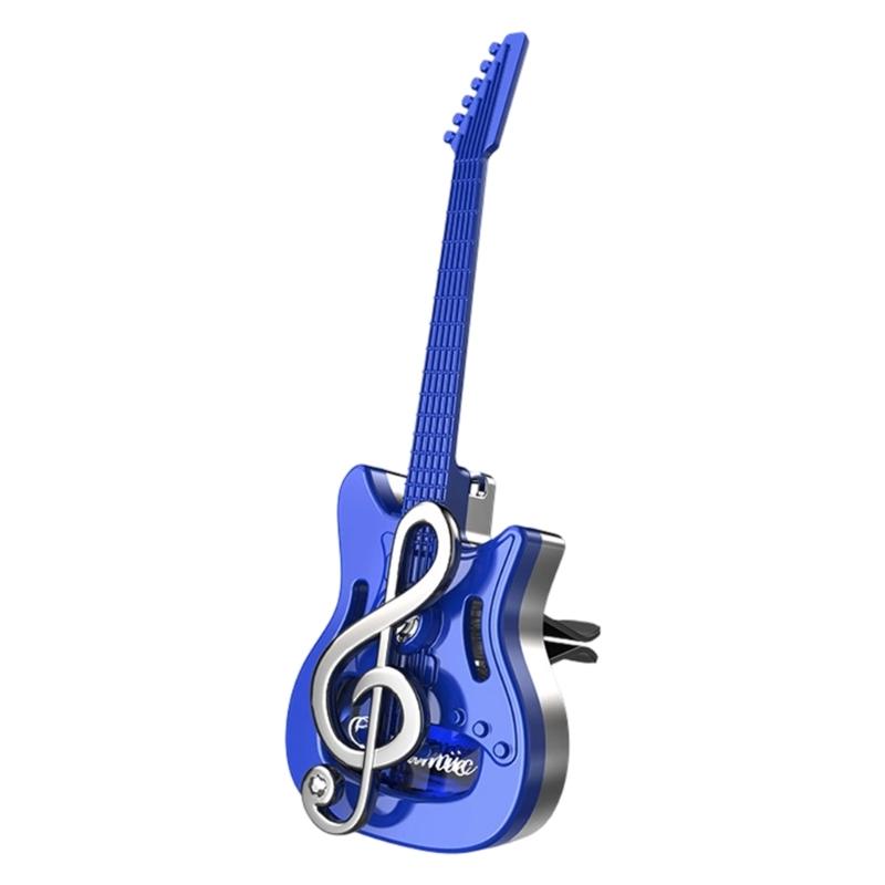 Ornamenti Decorativi Clip per Bocchetta Aria Auto Chitarra Con Capacità Aromatizzante Per Uso in Auto Costruzione in ABS Regalo per Guidatore