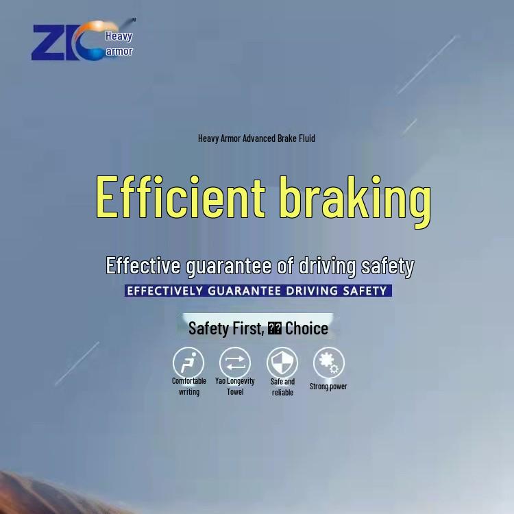 

800g DOT3 Heavy Armor Fully Synthetic Brake Fluid - Compatible with All Car Models