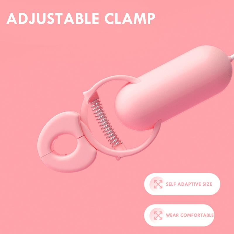 Breast Sex Toy Electric Nipple Clamp Breast Massage Vibrator Enhancer Bondage Adult Female Chastity Stimulate Clit Nipple Clamp