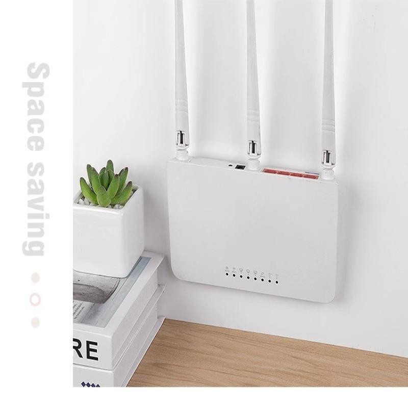 5/10PCS Self-Adhesive Wall Mount Power Strip Fixer Hanging Socket Holder No Drilling Cable Organizer for Home Use