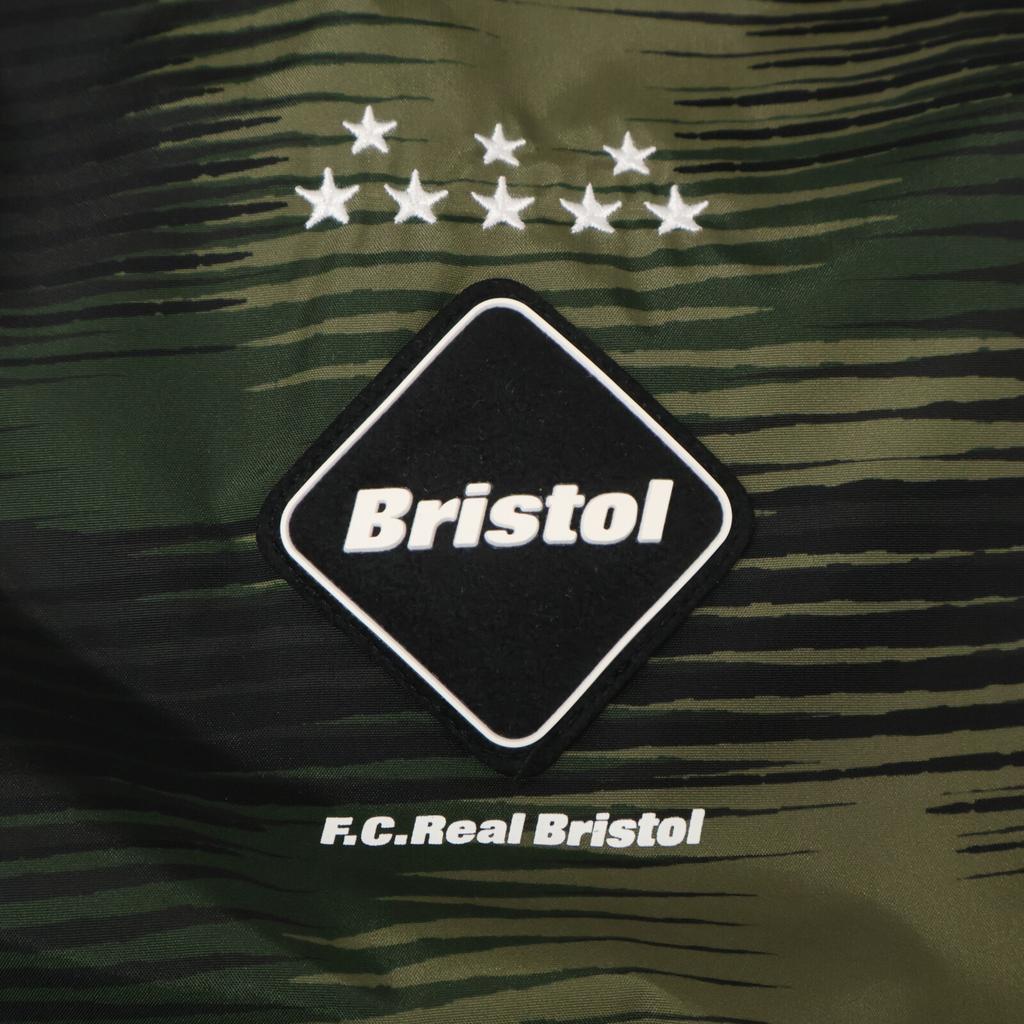 F.C.Real Bristol Woodland FCRB-250027 SPEED Camo Hoodie Blouson Jacket M Black khakiUsed