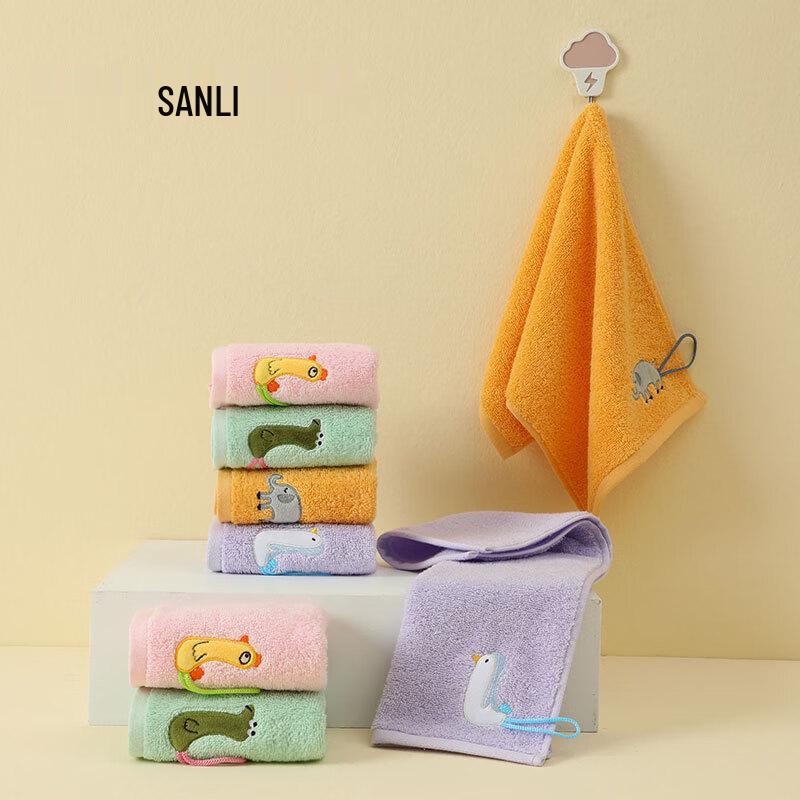Sanli Cartoon Embroidered Cotton Children s Towel