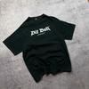 Vintage Pitbull Rap Tričko Černé Velké Středové Logo Hip Hop Styl Grafická Trička Unisex Trička Vintage Tričko