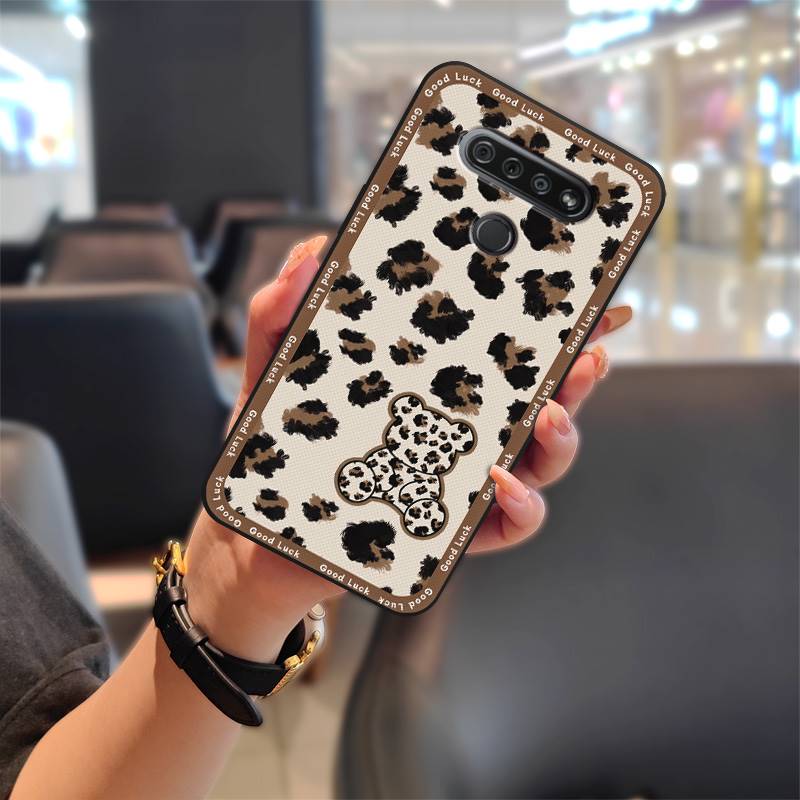 Cute Protective Phone Case For LG K51/Reflect/L555DL Waterproof Anti-dust Back Cover Cartoon Fashion Design Durable TPU