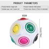 Fußball Regenbogen Magic Puzzle Ball Pop Stressabbau Einfache Dimple für Erwachsene Kinder Zappeln Spielzeug