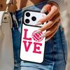 Volleyball Sport Phone Case For iPhone 17 Air 14 15 13 12 Max Cover For Apple 16e 11 Pro Max Plus Coque