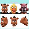 Five Nights At Freddy's Latex-Vollkopfmaske für Erwachsene im Freddy Chica Bonnie Foxy Stil