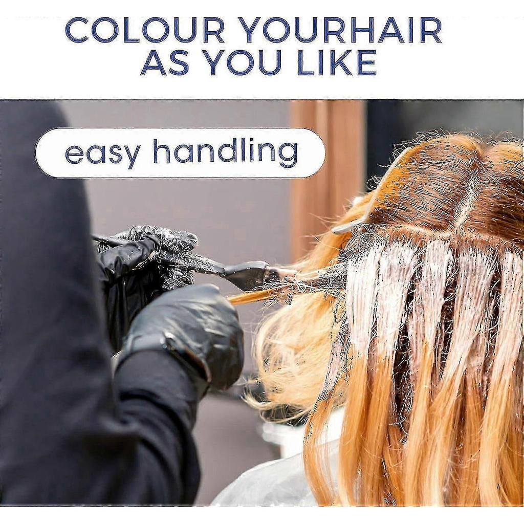 5 Pcs Silicone Highlighting Cap Kit Punched Hole Highlight Cap with Hook Needles Salon Hair Dye Comb Hair Dye Brushes T Walkbee 3776 B