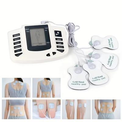 8 Modes Full Body Tens Muscle Electrostimulator EMS Electronic Pulse Massager Acupuncture Digital Meridian Physiotherapy Machine
