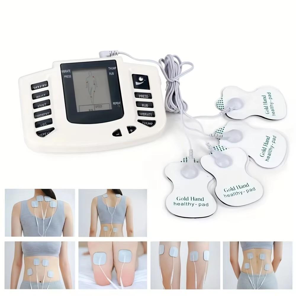 8 Modes Full Body Tens Muscle Electrostimulator EMS Electronic Pulse Massager Acupuncture Digital Meridian Physiotherapy Machine