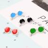 Trendy Creative Sunglasses Brooch for Students, Versatile Alloy Design with High-End Oil-Drop Finish