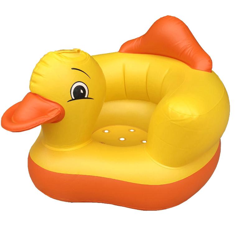 

1Pcs Pvc Infants Blow Up Baby Chair Inflatable Baby Seat For Babies 3 Months Up Infant Floor Seats For Sitting Up Baby Seats A4