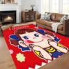 Custom personalization Peko Area Rug - Perfect For Kitchen, Bathroom,Laundry Room Decor Large Size Available,Gift All Seasons