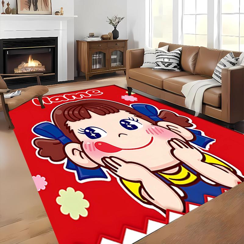 Custom personalization Peko Area Rug - Perfect For Kitchen, Bathroom,Laundry Room Decor Large Size Available,Gift All Seasons