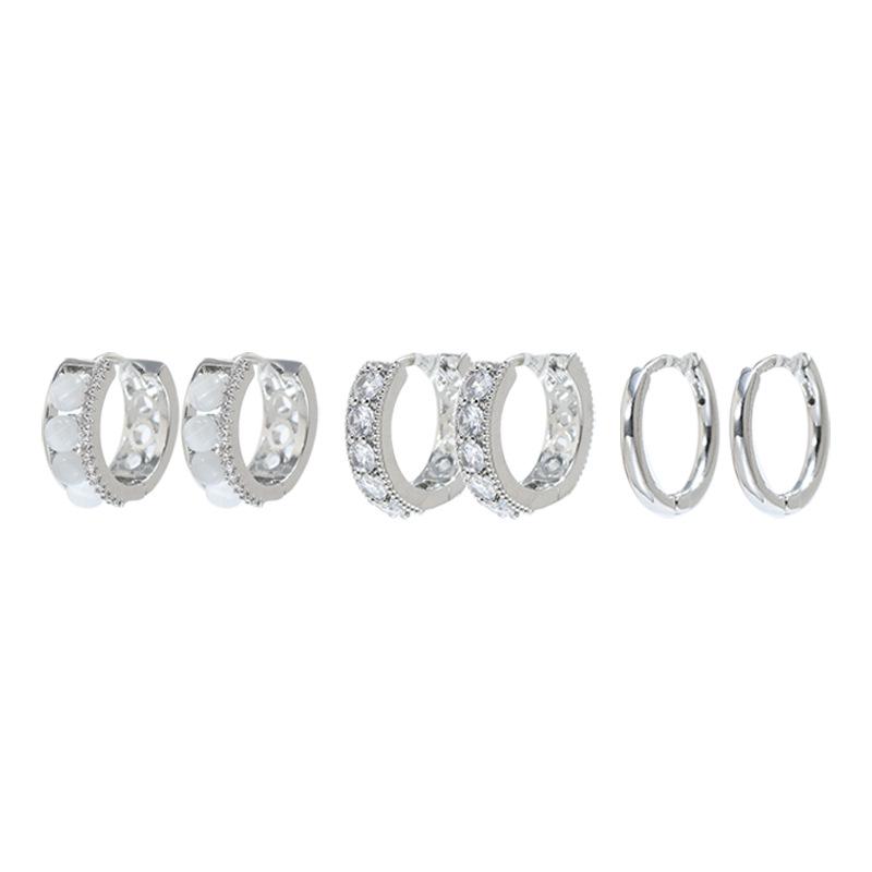 2023 Korean C-Shaped Ear Cuffs: Simple, Versatile Design with Three Pairs of Earrings