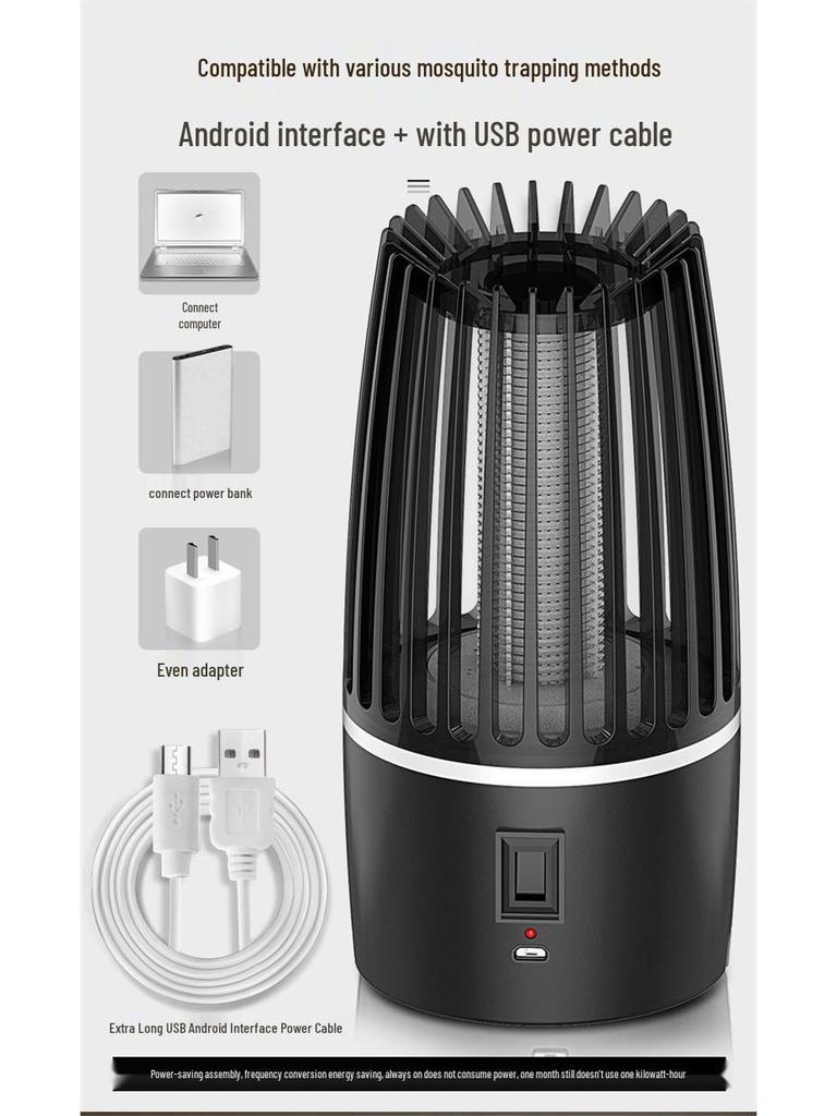 USB Rechargeable Outdoor and Indoor Electric Mosquito Killer Lamp and Repellent Trap