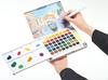 Sakura Craypas Petit Color Solid Watercolor 48 Paints, Colors, NCW-48H