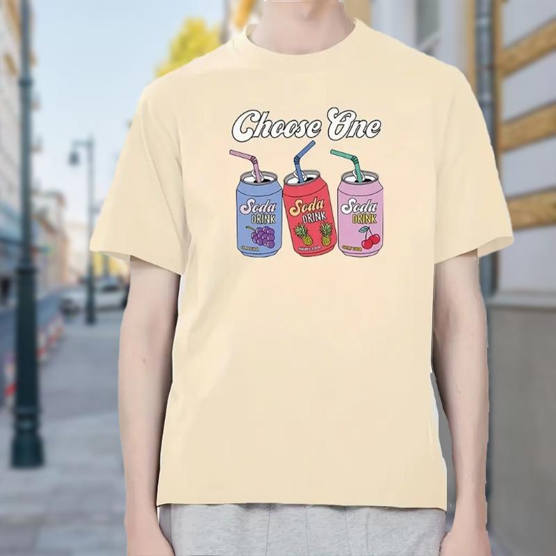

Новая летняя мужская модная футболка с принтом фруктового сока, мужская футболка, топ 8XL бежевый