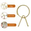 1/2Pcs Key Clip Stainless Steel Clamp Design Easy Installation Split Ring Alternative Key Organizer Key Accessory