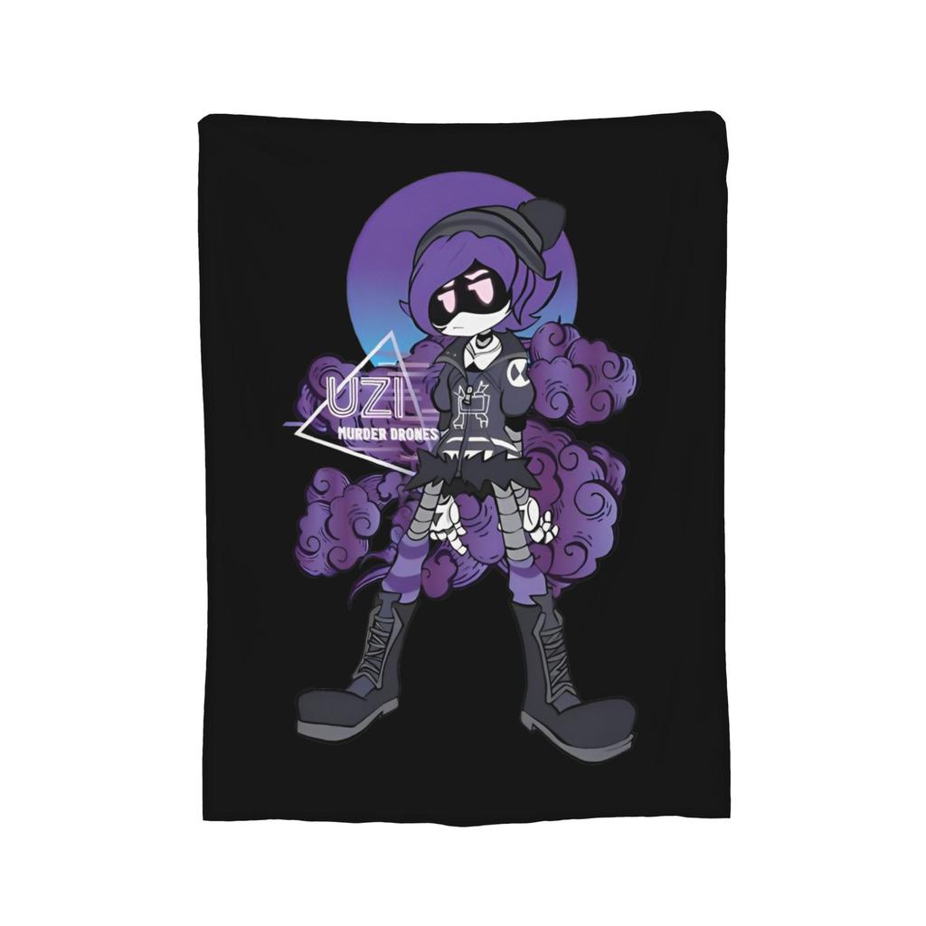 Uzi Doorman Murder Drones  Blankets Fleece  Winter   Multifunction Lightweight Throw Blanket for Bedding Car Bedding Throws