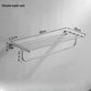 Stainless Steel Suction Cup Towel Rack