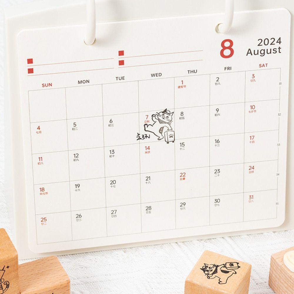 Cute Wooden Rubber Stamps Artistic Style Stationery Stamps  For DIY Card Photo Album Diary Decor