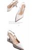 BEIJIANI 3299-21 Women's Pointed Toe Stiletto Heel Sandals