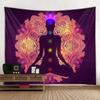 Home Decor Meditation Seven Chakra Tapestry Indian Buddha Wall Decor Mandala Tapestry Witchcraft Bohemian Hippie