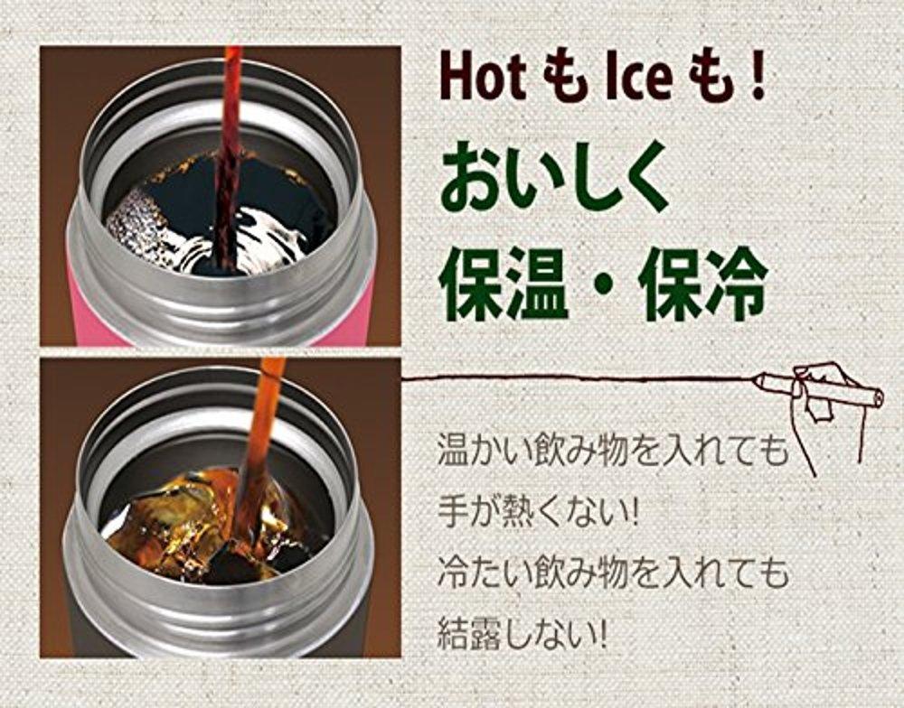 Asvel Vacuum Insulated Portable Tumbler TL370 Black 3251