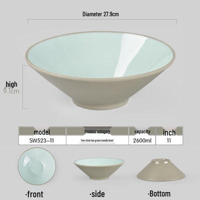 Japanese Style Melamine Large Noodle Bowl