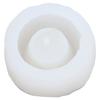 Flower Pot Mold Silicone Round Multi Functional DIY Succulent Planter Mould with Drainage Hole for Bowls Making