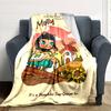 Pop Mart Blanket Soft & Cozy Perfect for Couch Office Seaside for All Seasons Playful Design Unique Gift for Family and Friends Camping