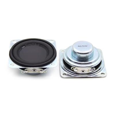 45MM Mini Audio Portable Speaker 4 Ohm 5W Full Range Speaker Rubber Side NdFeB Magnetic Speaker Inner With Mounting Hole