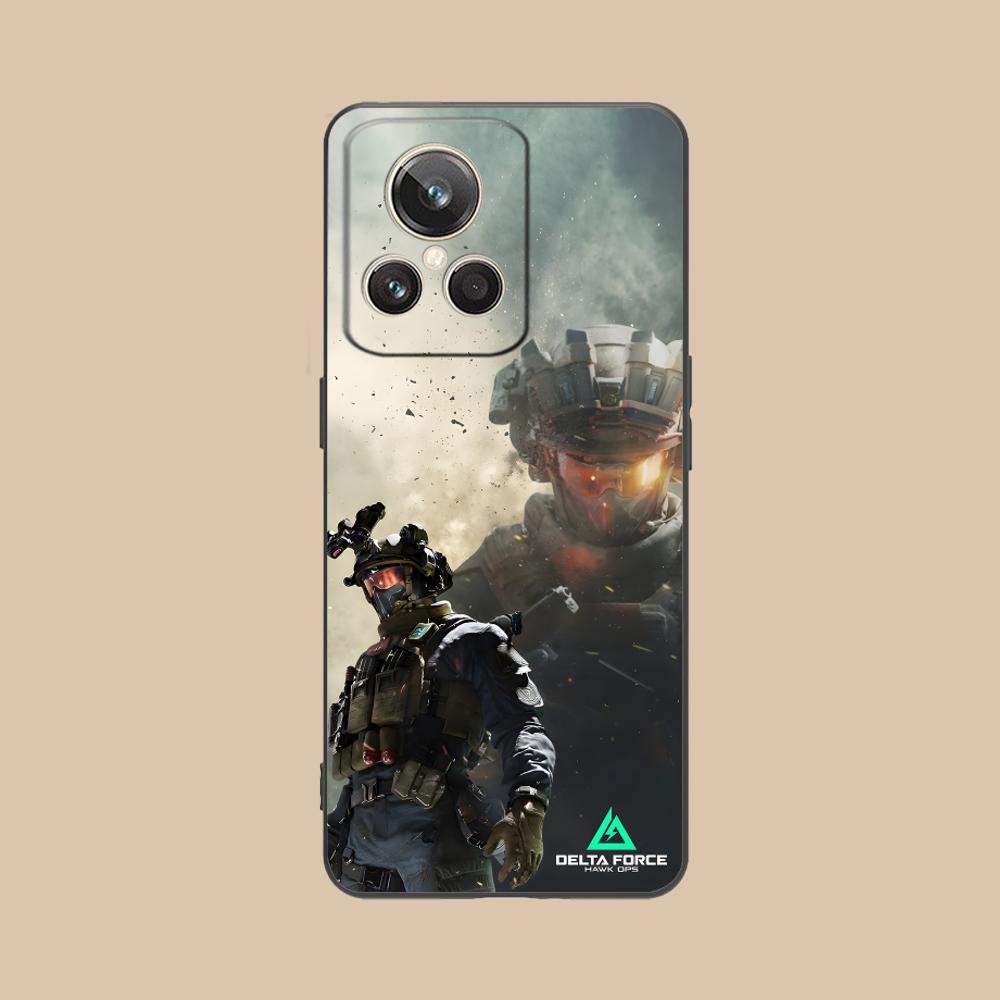 Game Delta Force Matte TPU Mobile Phone Case for Realme GT 8 Neo Pro C75 73 71 C67 65 C55 53 C35 31 C20 15 Colorful Cover